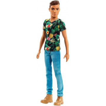 Muñeco Ken Barbie Fashionistas Tropical Vibes (Slim)